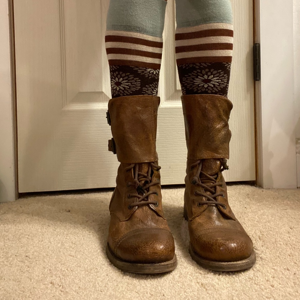 All Saints Spitalfields Jacks place. All brown leather. Eu 41.